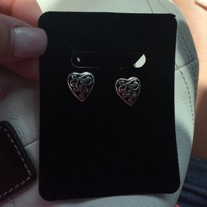James Avery heart earrings