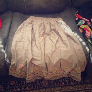 Women's tribal skirt