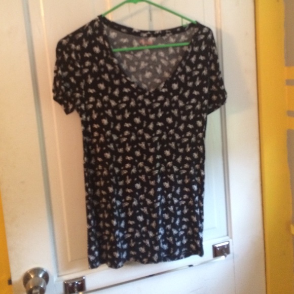 Floral Vneck