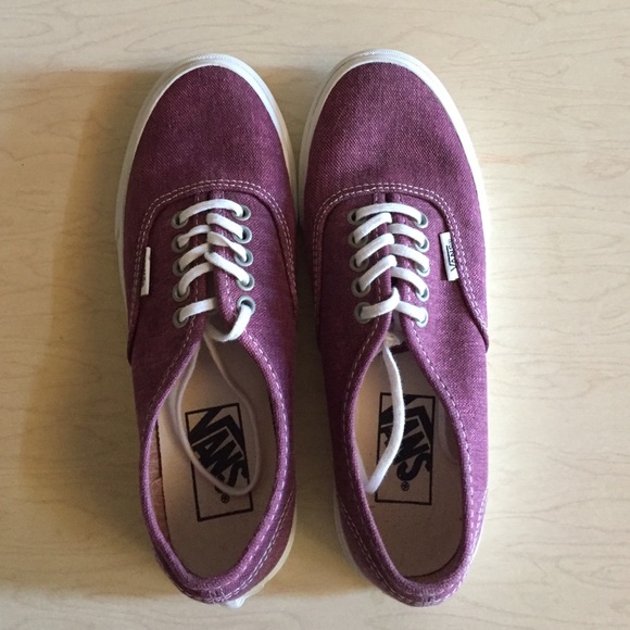 Brand new maroon Vans