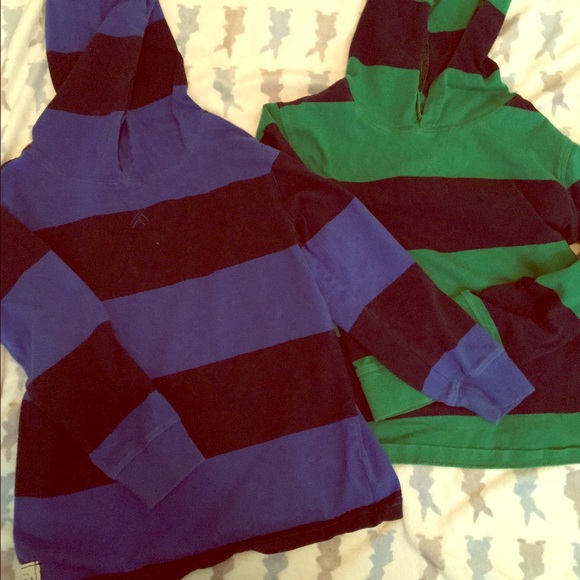 Bundle boys hooded shirts