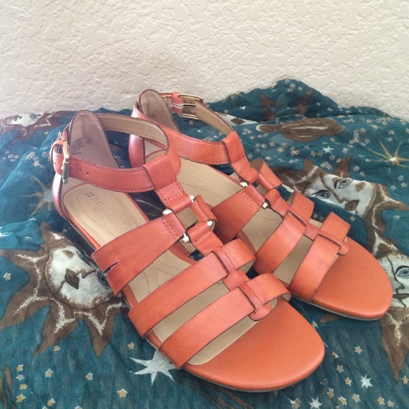 Naturalizer 🍊Coral Orange🍊 Sandals