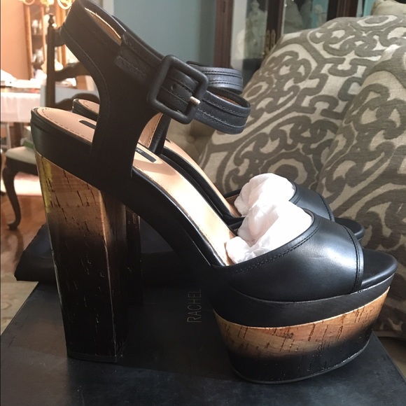 BNIB Rachel Zoe Evelyn Vachetta Lea Sandals