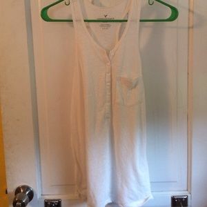 White American Eagle Tank Top