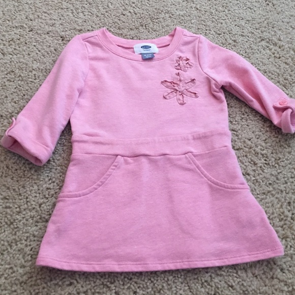 Old Navy, pink dress, lightly worn