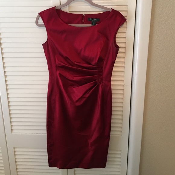 Lauren Ralph Lauren Red Formal Dress