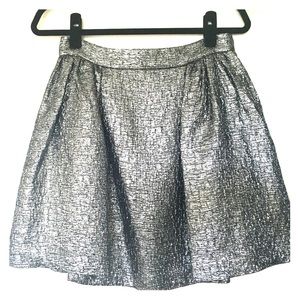 Kate spade silver cupcake skirt
