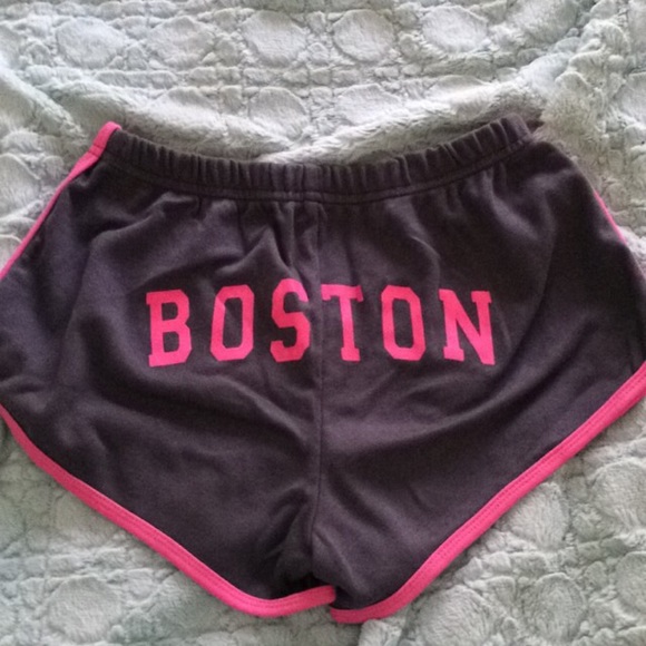 Pink/Grey Boston shorts