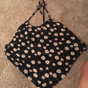 Pacsun daisy halter crop