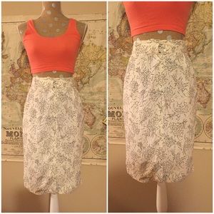Floral Vintage Skirt