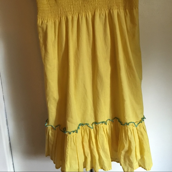 Yellow Mexican dress - Picture 3 of 3