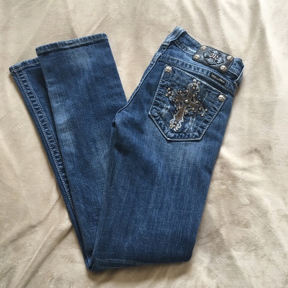 Miss Me Denim - Miss Me straight leg jeans