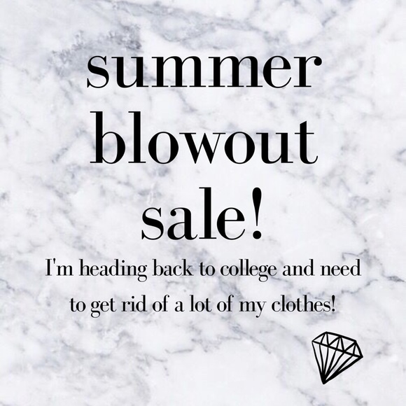 Big Sale coming your way!