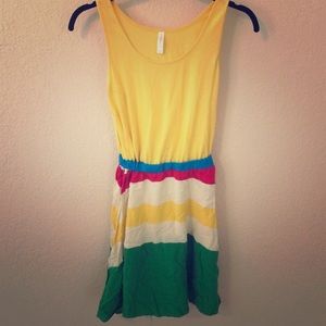 Color block dress