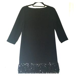 Kate spade sequin fringe mini dress
