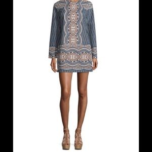 BCBGMAXAZRIA'Allina' Print Knit shift Dress Dress