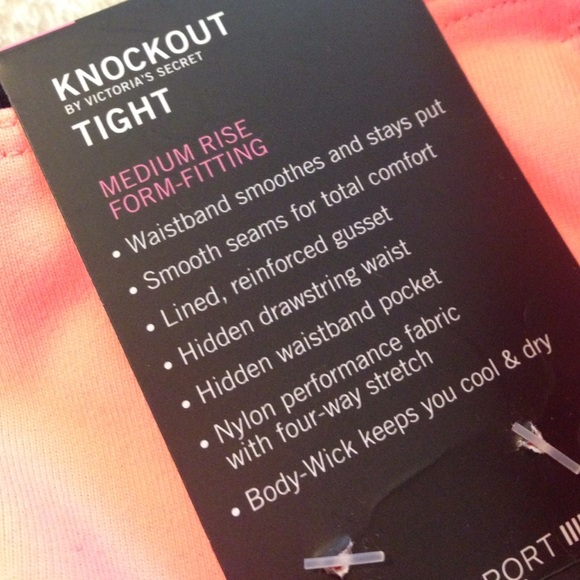 🌺 SPORT VICTORIAS SECRET VSX Knockout Tight Pants - Picture 4 of 4