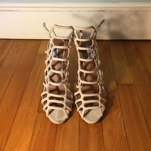 Steve Madden Slithur Caged Sandals Size 9.5