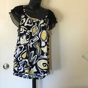 CDW (Creative Design Works) Multicolor Top