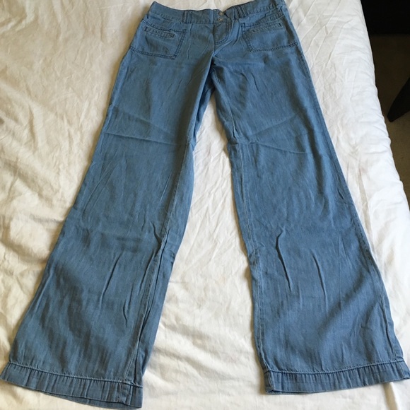 chambray pants