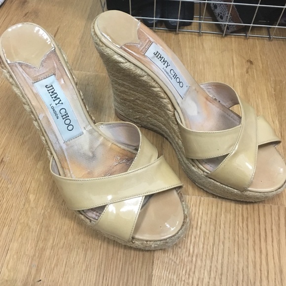 Jimmy choo wedge espadrilles