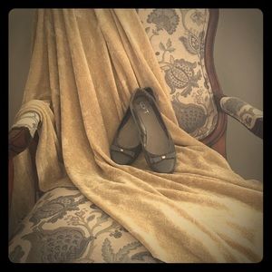 LOFT tweed ballet flats