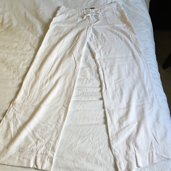 white cargo pants