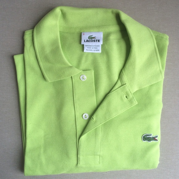 LACOSTE men's size 6 polo