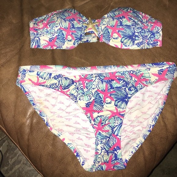 SOLD ON Ⓜ️ Lilly Pulitzer Bathing Suit Set