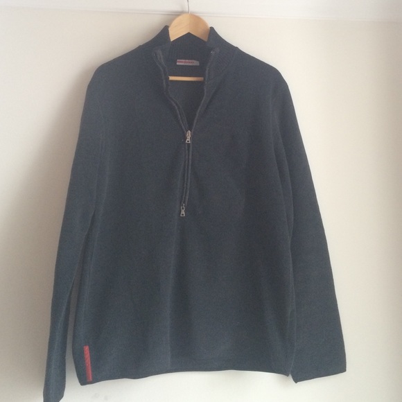PRADA- MENS quarter zip fleece - Picture 2 of 4
