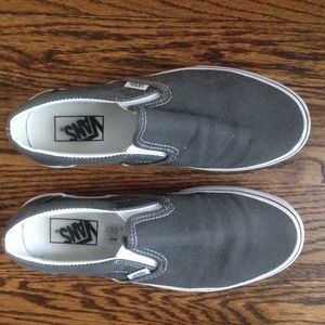 Vans Shoes Slip-Ons (Charcoal)