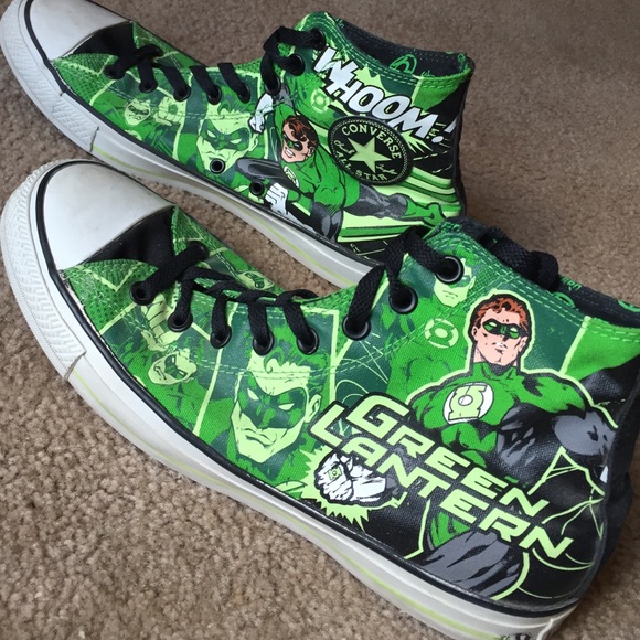 🎉 TODAY ONLY Green Lantern high top Converse