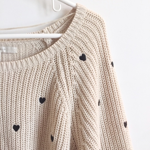 Lauren Conrad Heart Sweater