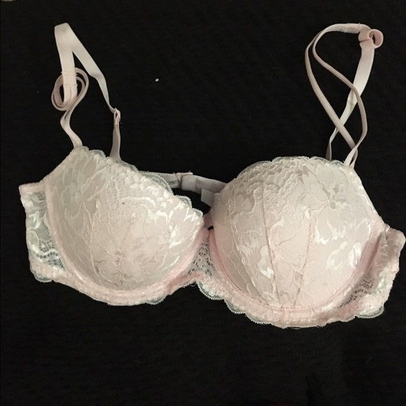 Pink bra