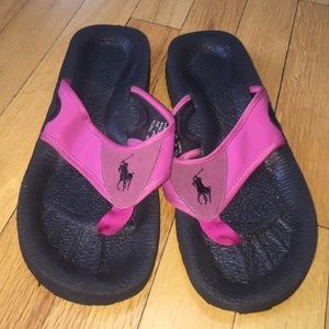 Polo flip flops