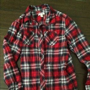 Cherokee plaid flannel. BOYS SIZE XL