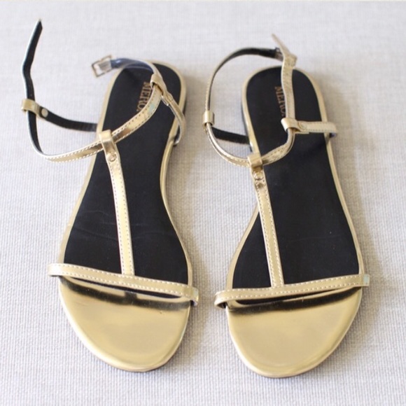Gold Sandals