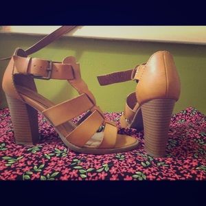 Brown heels