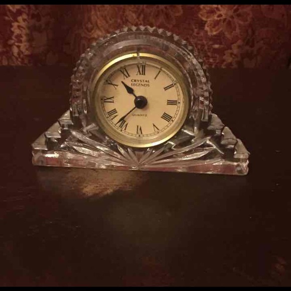 Crystal Legends Clock