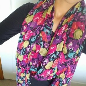 Floral scarf