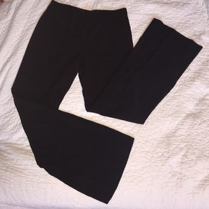 Black, straight leg dress slacks!