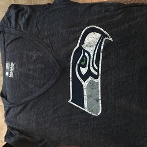 Seahawks v-neck t-shirt