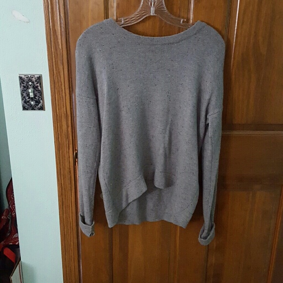 Lululemon grey wool speckled sweater