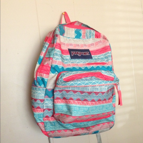 Tribal Colorful Jansport Backpack