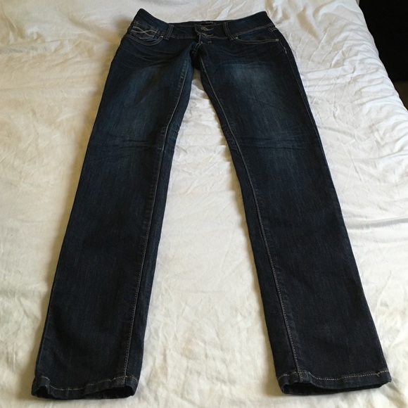 denim jeans straight cut