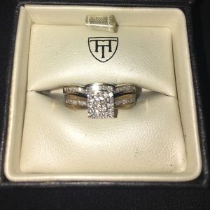 Engagement/wedding band ring set ✨