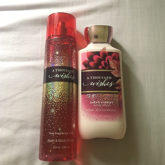 A thousand wishes perfume and lotion set!