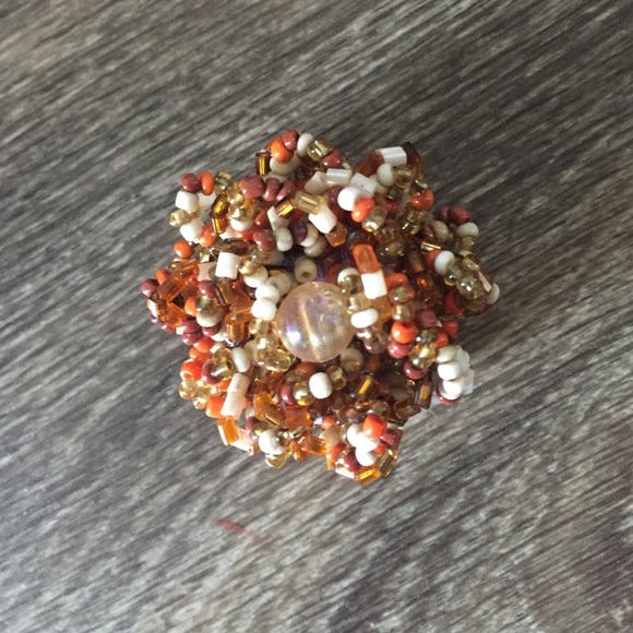 Handmade beaded ring! - Picture 3 of 3