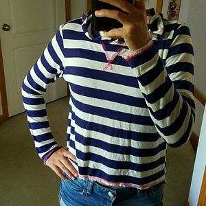 Striped hoodie