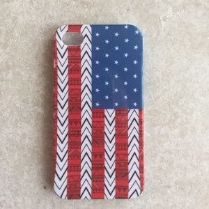 Tribal American Flag iPhone 4 case